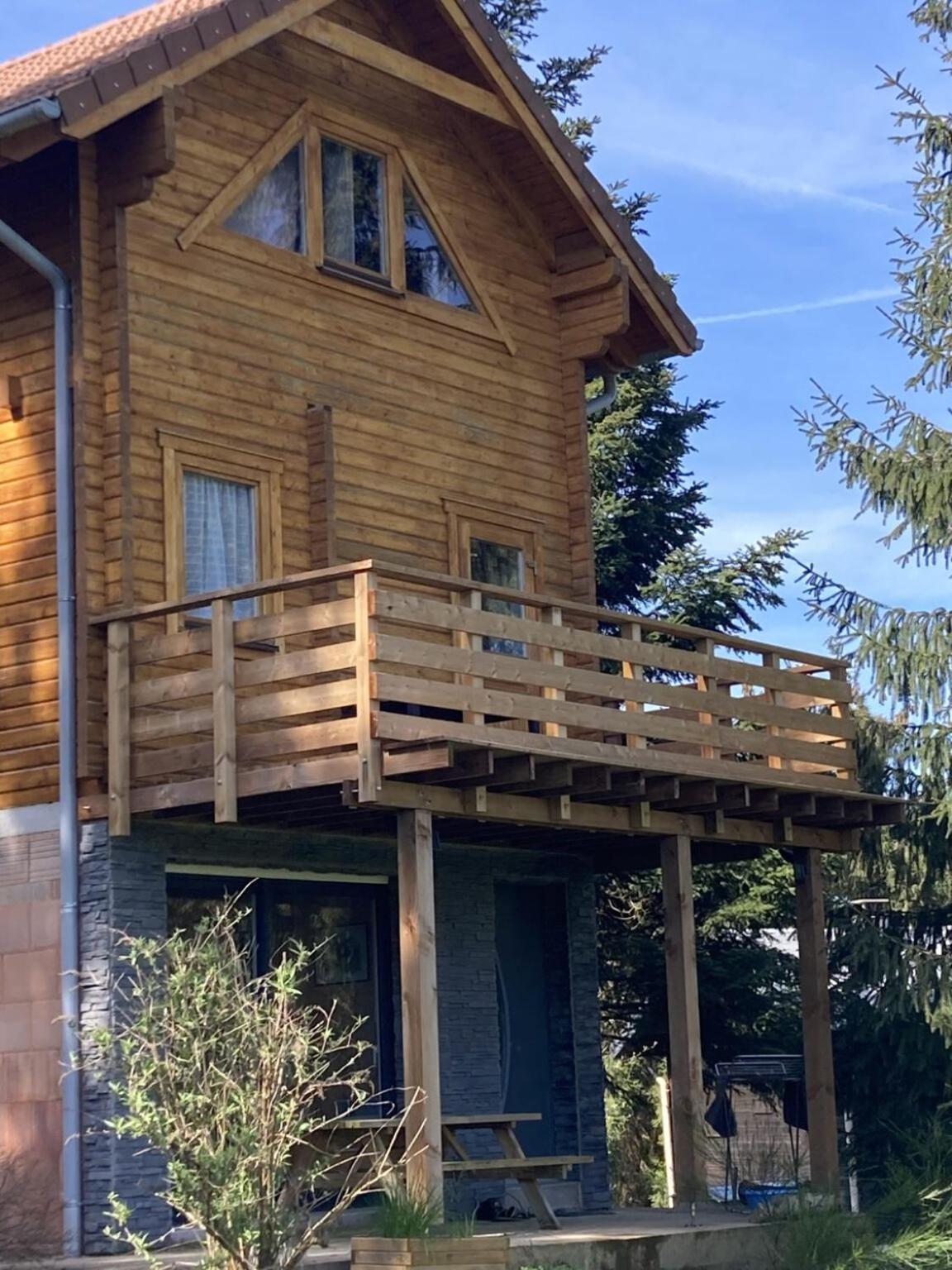 Chalet Authentique Au Calme, En Lisiere De Foret, Montagne, Sentiers 15Mn Gerardmer & Alsace "Chalet Mon Beau Sapin" Anould Exterior foto