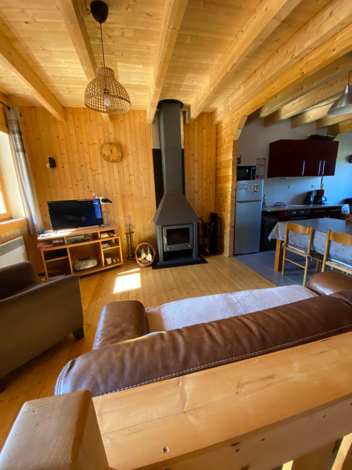 Chalet Authentique Au Calme, En Lisiere De Foret, Montagne, Sentiers 15Mn Gerardmer & Alsace "Chalet Mon Beau Sapin" Anould Exterior foto